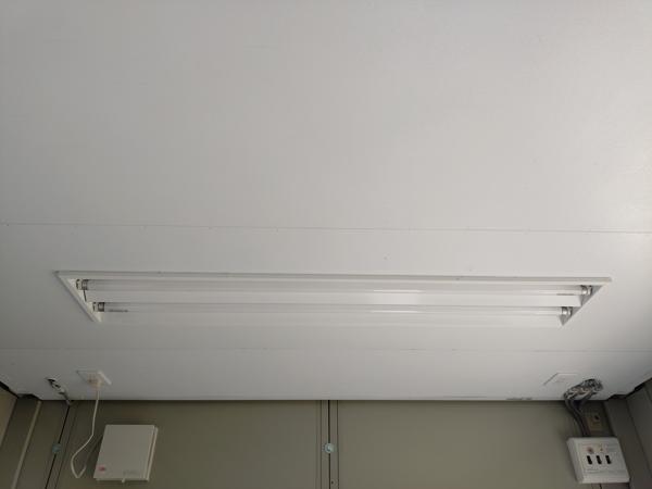 茨城県神栖店/展示場の中古ユニットハウス・プレハブ・コンテナハウスCT-41J(2.83坪)の各設備の照明器具