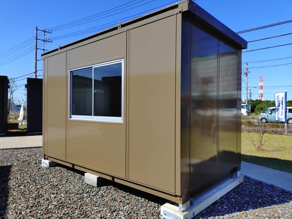 茨城県神栖店/展示場の中古ユニットハウス・プレハブ・コンテナハウスCT-41J(2.83坪)の本体の外観