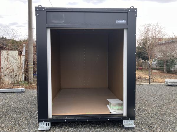 栃木県矢板店/展示場の新棟ユニットハウス・プレハブ・コンテナハウスPanda3.0 PS3T(1.60坪)の本体の外観