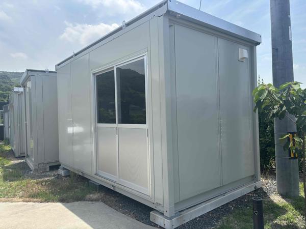 岡山県倉敷店/展示場の中古ユニットハウス・プレハブ・コンテナハウスCT-41J(2.83坪)の本体の外観