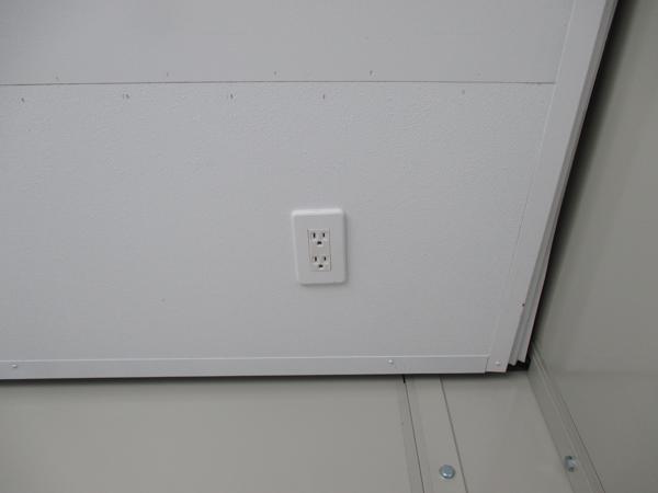 埼玉県加須店/展示場の中古ユニットハウス・プレハブ・コンテナハウスCT-41J(2.83坪)の各設備のコンセント