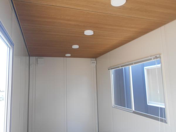 福島県須賀川店/展示場の新棟ユニットハウス・プレハブ・コンテナハウス47MSL(3.02坪)の本体の内観