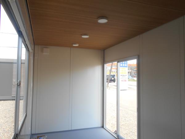 福島県須賀川店/展示場の新棟ユニットハウス・プレハブ・コンテナハウス47MSL(3.02坪)の本体の内観