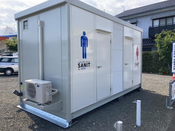 静岡県島田店/展示場の新棟ユニットハウス・プレハブ・コンテナハウスサニット