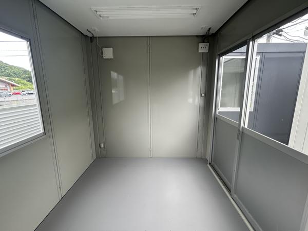 鹿児島県薩摩川内店/展示場の中古ユニットハウス・プレハブ・コンテナハウスCT-32J(2.16坪)の本体の内観