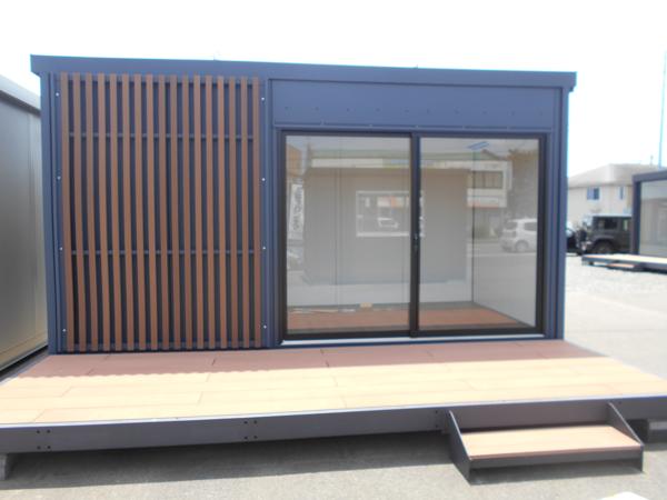 福島県福島店/展示場の新棟ユニットハウス・プレハブ・コンテナハウス47MSL EXTRA SPACE(3.02坪)の本体の外観