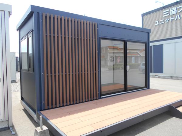 福島県福島店/展示場の新棟ユニットハウス・プレハブ・コンテナハウス47MSL
