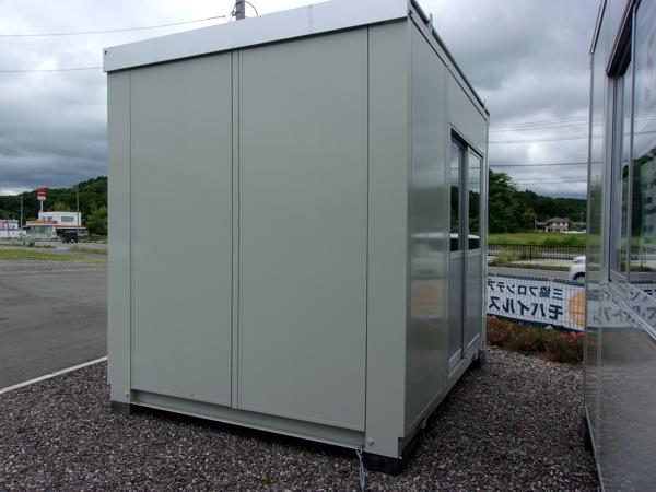福島県白河店/展示場の中古ユニットハウス・プレハブ・コンテナハウスCT-32J(2.16坪)の本体の外観