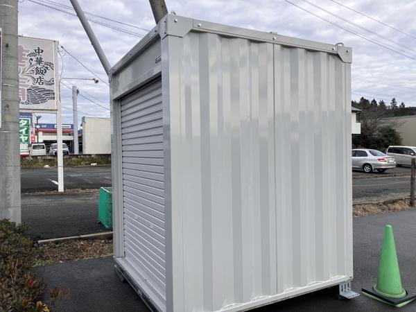 栃木県矢板店/展示場の新棟ユニットハウス・プレハブ・コンテナハウスGORILLA(0.94坪)の本体の外観
