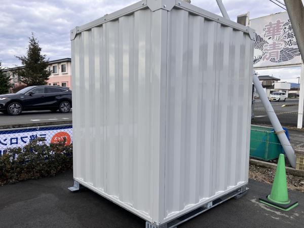 栃木県矢板店/展示場の新棟ユニットハウス・プレハブ・コンテナハウスGORILLA(0.94坪)の本体の外観