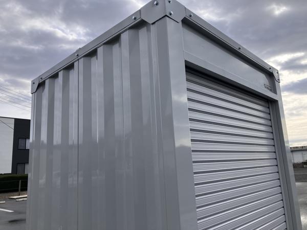 栃木県矢板店/展示場の新棟ユニットハウス・プレハブ・コンテナハウスGORILLA(0.94坪)の本体の外観