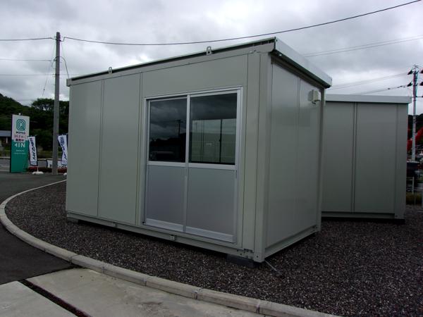 福島県白河店/展示場の中古ユニットハウス・プレハブ・コンテナハウスCT-41J(2.83坪)の本体の外観