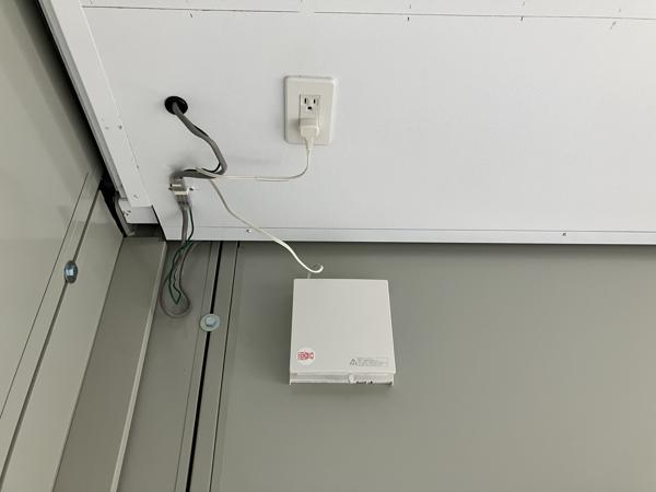 大阪府枚方店/展示場の中古ユニットハウス・プレハブ・コンテナハウスCT-41J(2.83坪)の各設備の換気扇