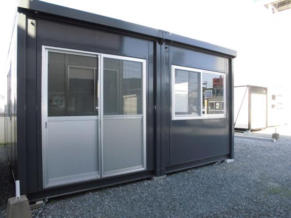 福岡県太宰府店/展示場の中古ユニットハウス・プレハブ・コンテナハウスCT-54J(3.80坪)の本体の外観