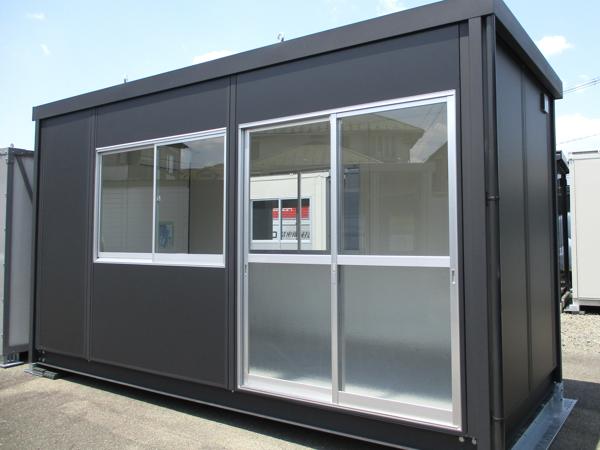 京都府亀岡店/展示場の新棟ユニットハウス・プレハブ・コンテナハウス47MSL(3.02坪)の本体の外観