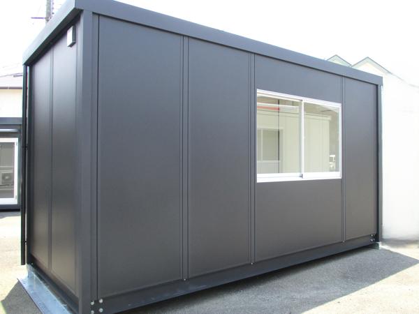京都府亀岡店/展示場の新棟ユニットハウス・プレハブ・コンテナハウス47MSL(3.02坪)の本体の外観