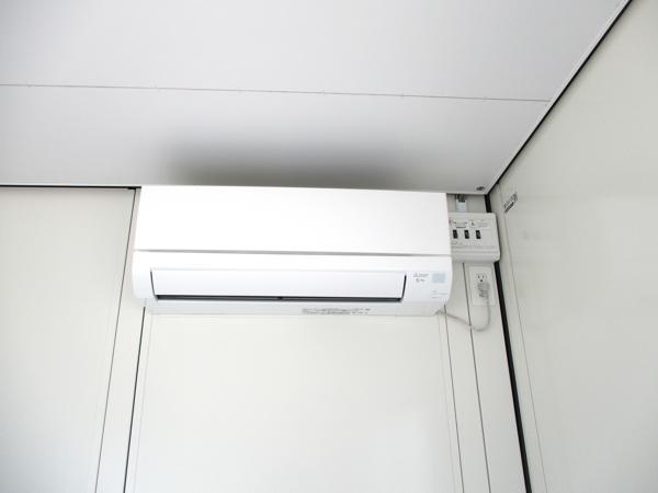 京都府亀岡店/展示場の新棟ユニットハウス・プレハブ・コンテナハウス47MSL(3.02坪)の各設備のエアコン