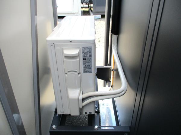 京都府亀岡店/展示場の新棟ユニットハウス・プレハブ・コンテナハウス47MSL(3.02坪)の各設備のエアコン