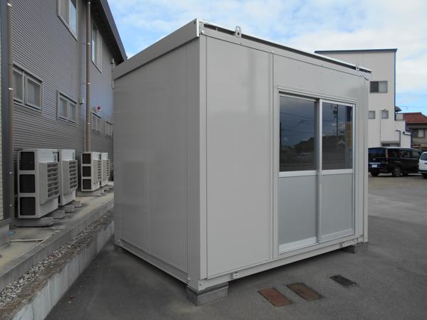 愛知県碧南店/展示場の中古ユニットハウス・プレハブ・コンテナハウスCT-32J(2.16坪)の本体の外観