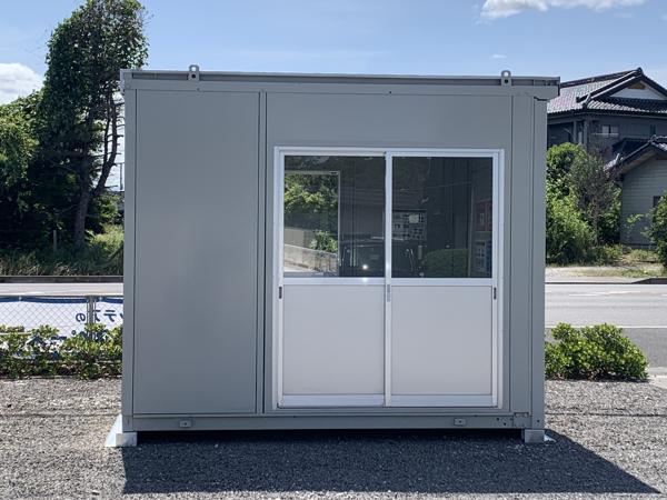 栃木県矢板店/展示場の中古ユニットハウス・プレハブ・コンテナハウスCT-32J(2.16坪)の本体の外観