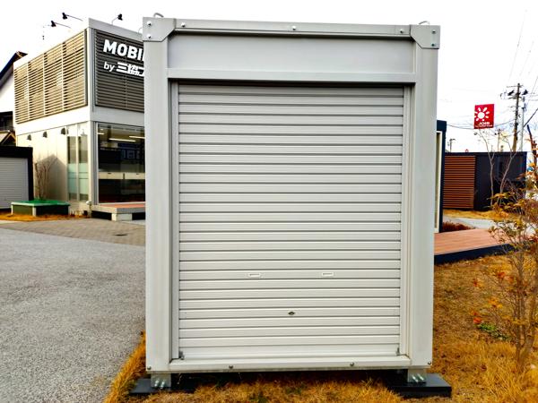 岩手県盛岡営業所/総合展示場の新棟ユニットハウス・プレハブ・コンテナハウスGORILLA(1.52坪)の本体の外観