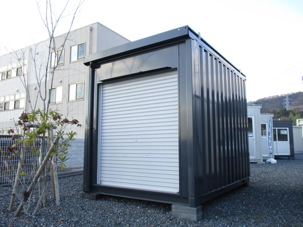 山口県岩国店/展示場の中古ユニットハウス・プレハブ・コンテナハウスCT-32JG(2.16坪)の本体の外観