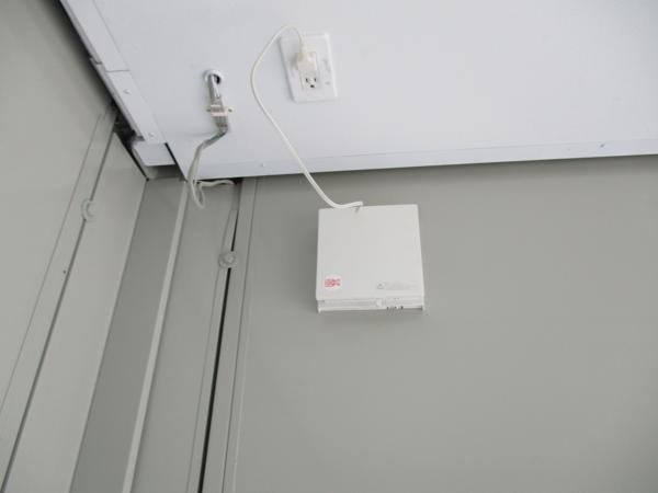 栃木県那須塩原店/展示場の中古ユニットハウス・プレハブ・コンテナハウスCT-32J(2.16坪)の各設備の換気扇