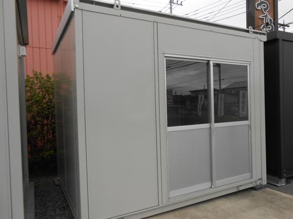 群馬県館林店/展示場の中古ユニットハウス・プレハブ・コンテナハウスCT-32J(2.16坪)の本体の外観