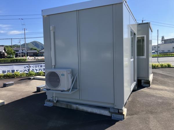高知県土佐店/展示場の中古ユニットハウス・プレハブ・コンテナハウスCT-32J(2.16坪)の本体の外観