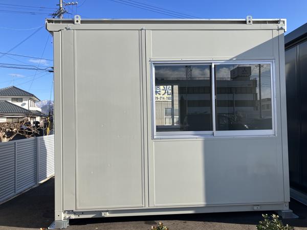 長野県長野店/展示場の中古ユニットハウス・プレハブ・コンテナハウスCT-32J(2.16坪)の本体の外観
