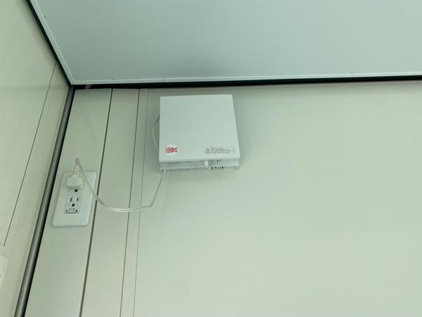 福岡県宗像店/展示場の新棟ユニットハウス・プレハブ・コンテナハウス47MSL(3.02坪)の各設備の換気扇
