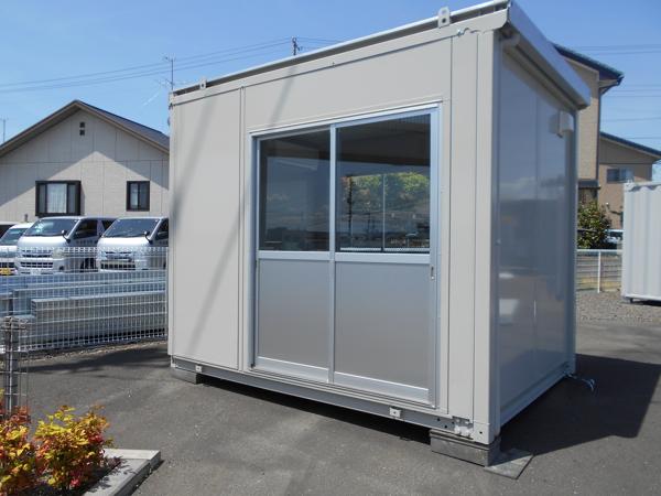 福島県須賀川店/展示場の中古ユニットハウス・プレハブ・コンテナハウスCT-32J(2.16坪)の本体の外観