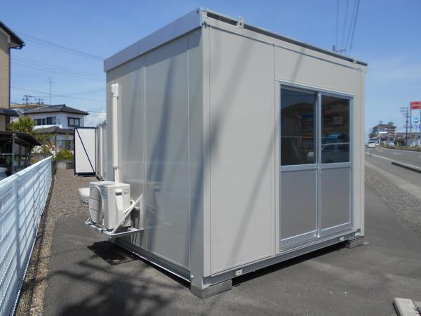福島県須賀川店/展示場の中古ユニットハウス・プレハブ・コンテナハウスCT-32J(2.16坪)の本体の外観