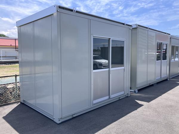 広島県広島八木店/展示場の中古ユニットハウス・プレハブ・コンテナハウスCT-32J(2.16坪)の本体の外観