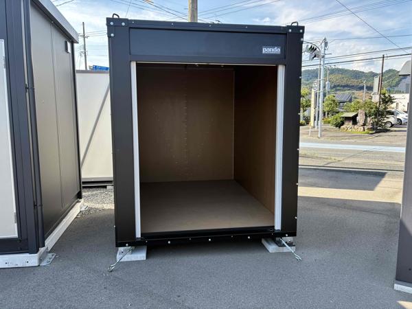 福岡県朝倉店/展示場の新棟ユニットハウス・プレハブ・コンテナハウスPanda3.0 PS3T(1.60坪)の本体の外観