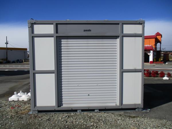 栃木県那須塩原店/展示場の新棟ユニットハウス・プレハブ・コンテナハウスPanda3.0 PS3K(1.60坪)の本体の外観