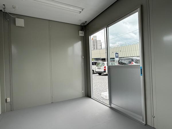 滋賀県栗東店/展示場の中古ユニットハウス・プレハブ・コンテナハウスCT-41J(2.83坪)の本体の内観