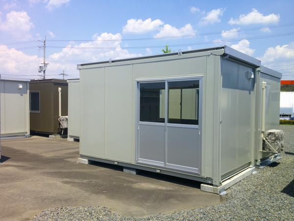 京都府木津川店/展示場の中古ユニットハウス・プレハブ・コンテナハウスCT-41J(2.83坪)の本体の外観