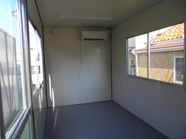 鳥取県米子店/展示場の新棟ユニットハウス・プレハブ・コンテナハウス47MSL(3.02坪)の本体の内観