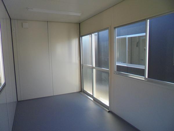 鳥取県米子店/展示場の新棟ユニットハウス・プレハブ・コンテナハウス47MSL(3.02坪)の本体の内観