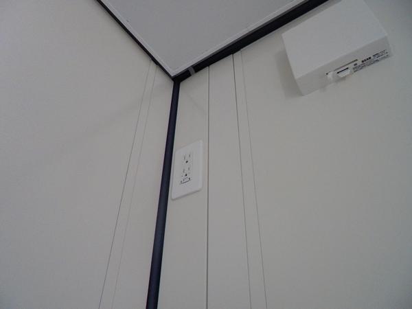 鳥取県米子店/展示場の新棟ユニットハウス・プレハブ・コンテナハウス47MSL(3.02坪)の各設備のコンセント