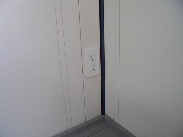 鳥取県米子店/展示場の新棟ユニットハウス・プレハブ・コンテナハウス47MSL(3.02坪)の各設備のコンセント