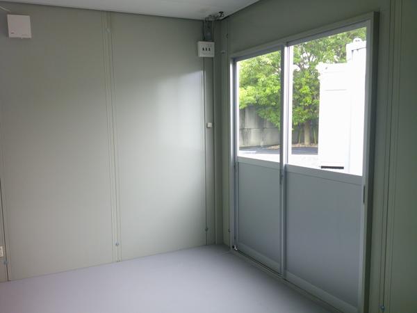 京都府木津川店/展示場の中古ユニットハウス・プレハブ・コンテナハウスCT-41J(2.83坪)の本体の内観