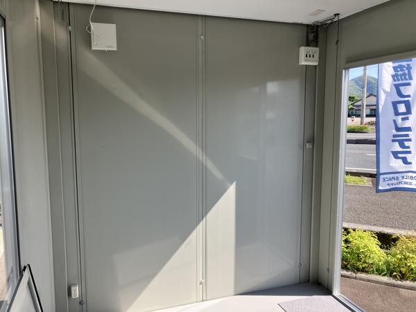 高知県土佐店/展示場の中古ユニットハウス・プレハブ・コンテナハウスCT-32J(2.16坪)の本体の内観