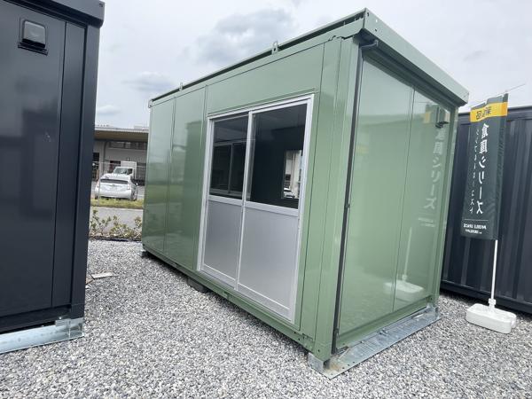 滋賀県栗東店/展示場の中古ユニットハウス・プレハブ・コンテナハウスCT-41J(2.83坪)の本体の外観