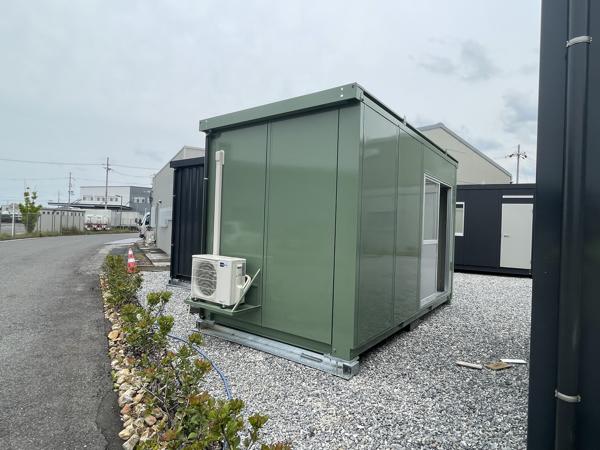 滋賀県栗東店/展示場の中古ユニットハウス・プレハブ・コンテナハウスCT-41J(2.83坪)の本体の外観