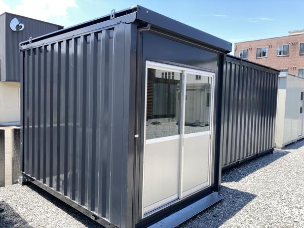 石川県穴水店/展示場の中古ユニットハウス・プレハブ・コンテナハウス波板付き