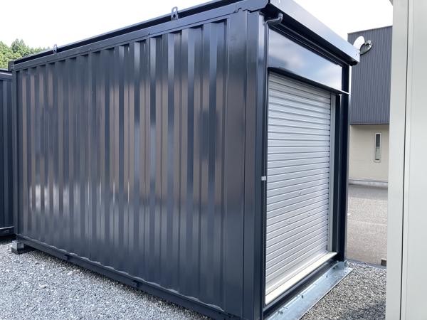 石川県穴水店/展示場の中古ユニットハウス・プレハブ・コンテナハウス波板付き CT-41J(2.83坪)の本体の外観