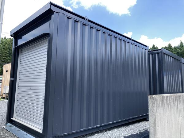 石川県穴水店/展示場の中古ユニットハウス・プレハブ・コンテナハウス波板付き