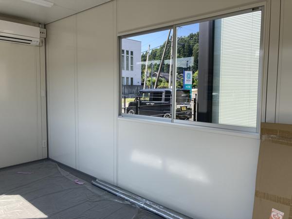 石川県穴水店/展示場の新棟ユニットハウス・プレハブ・コンテナハウス47MSL(3.02坪)の本体の内観